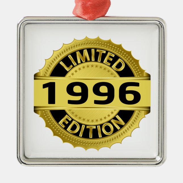 Limited 1996 Edition Metal Tree Decoration (Front)