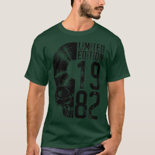 Limited Edition 1982 Vintage Vinyl Record Lover Go T-Shirt