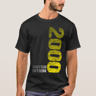 Limited Edition 2000 23th Birthday born 2000 T-Shirt