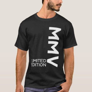 LIMITED EDITION 2005 MMV ROMAN NUMBERS 17TH BIRTHD T-Shirt