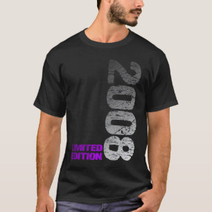 Limited Edition 2008 15th Birthday born 2008 1 T-Shirt