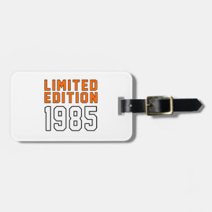 Limited Edition 30 Birthday Designs Luggage Tag
