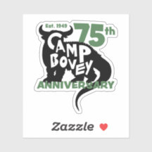 Limited Edition 75th Anniversary Vinyl Sticker