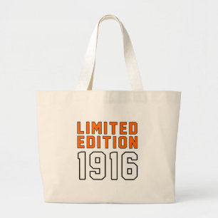 Limited Edition 99 Birthday Designs Large Tote Bag