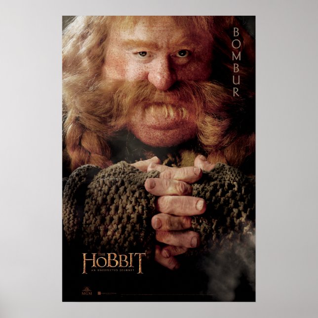 Limited Edition Artwork: Bombur Poster (Front)