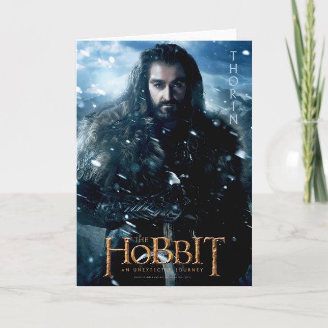Limited Edition Artwork: THORIN OAKENSHIELD™ Card (Front)