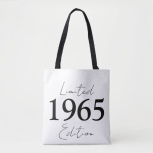 Limited Edition Birthday 1965 Cotton Canvas Tote B