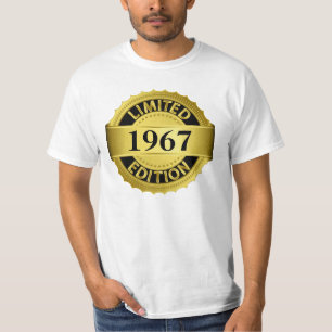 Limited Edition Birthday Year Personalised T-Shirt
