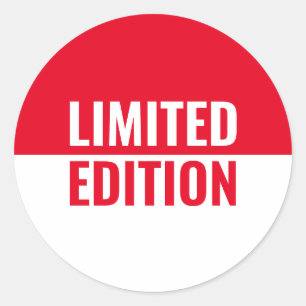 Limited Edition Classic Round Sticker