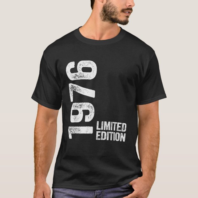 Limited Edition Gift Design For 50th Made in 1976 T-Shirt (Front)