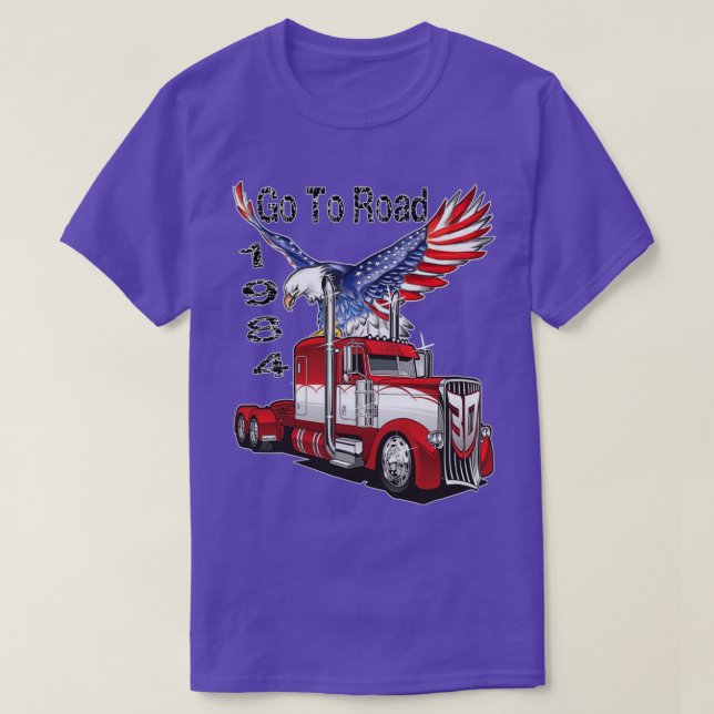 LIMITED EDITION Go To Road Truck T-Shirt (Design Front)
