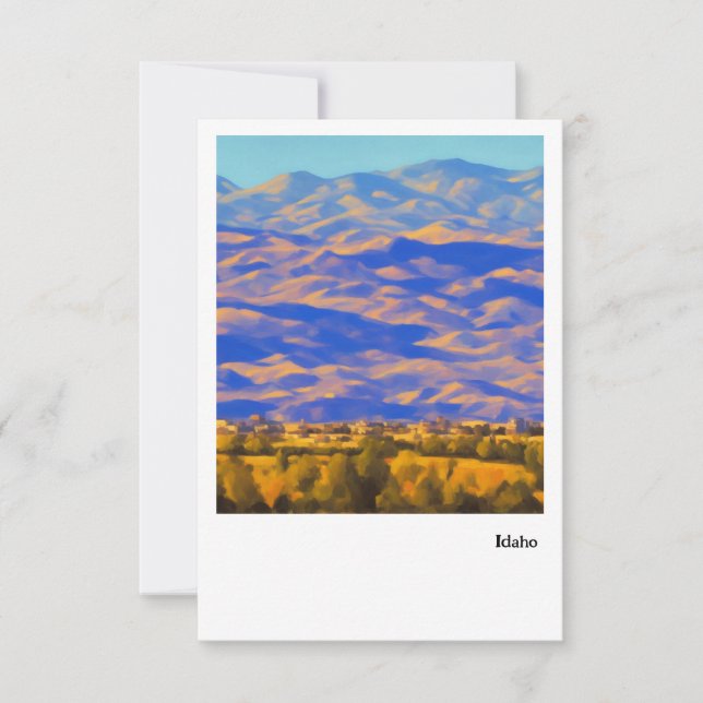 Limited Edition Idaho Notecard (Front)