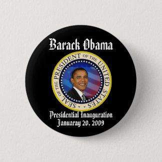 LIMITED EDITION Obama Inauguration COLLECTORS 6 Cm Round Badge