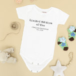 Limited Edition of One Vintage Typewriter Funny Baby Bodysuit<br><div class="desc">Limited Edition of One Funny Baby One Piece Bodysuit with a clever saying in Vintage Typewriter font.</div>