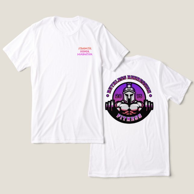 Limited Edition RA Fitness Men’s Miami Vice Tee (Design Front & Back)
