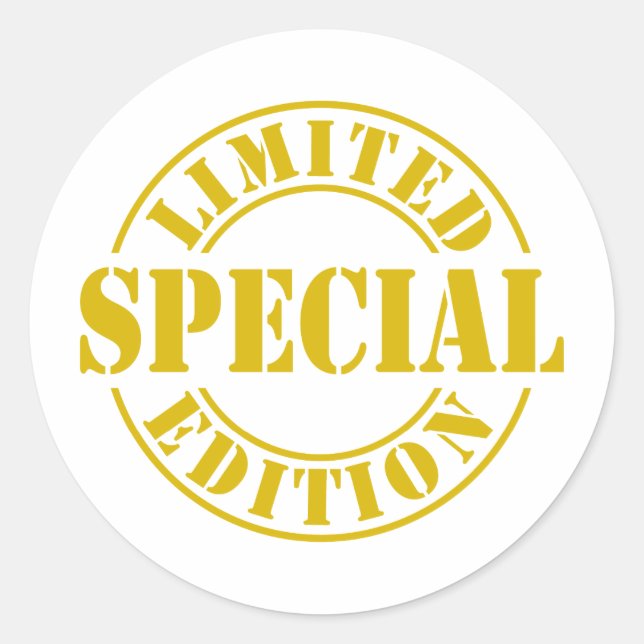 Limited-Edition-special-2.png Classic Round Sticker (Front)