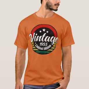 Limited Edition Vintage 1955 birthday 68 Birthday  T-Shirt