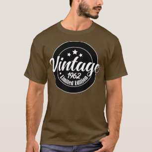 Limited Edition Vintage 1962 birthday 61st Birthda T-Shirt