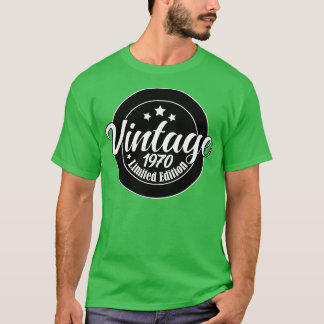 Limited Edition Vintage 1970 birthday 53st Birthda T-Shirt