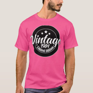 Limited Edition Vintage 1984 birthday 39th Birthda T-Shirt