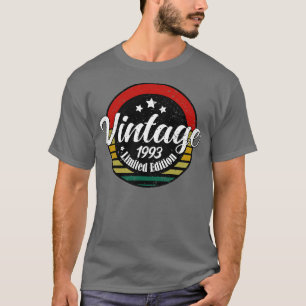Limited Edition Vintage 1993 birthday 31st Birthda T-Shirt