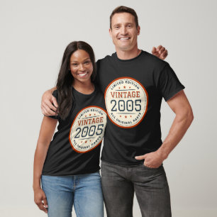 Limited Edition Vintage 2005 All Original Parts T-Shirt
