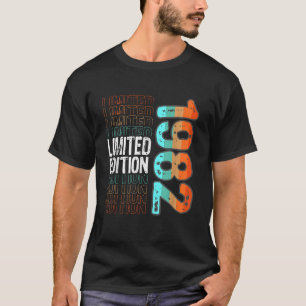 Limited Edition Vintage Retro Birth Year 1982 T-Shirt