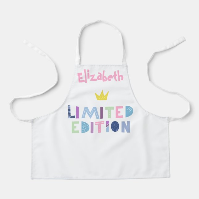 Limited Edition Word Art Expression Apron (Front)