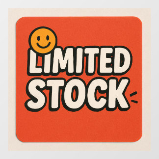 Limited stock - Grab it FAST! Window Cling