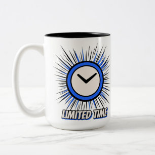 Limited Time Only Two-Tone Coffee Mug