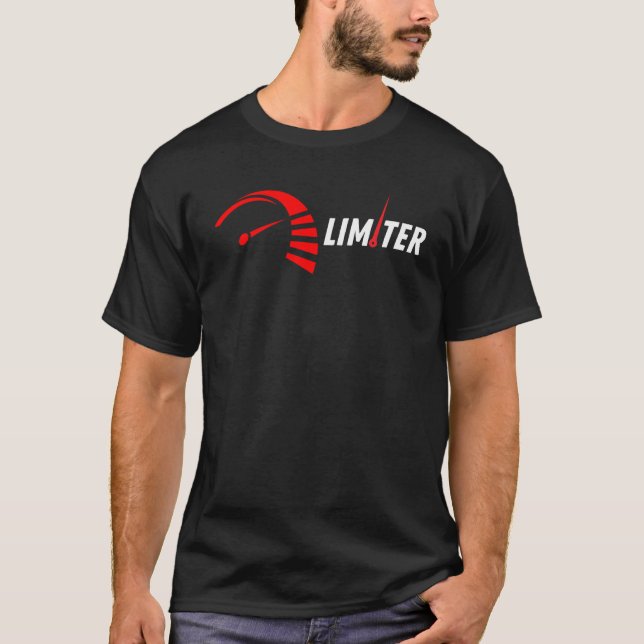 Limiter With Speedometer T-Shirt (Front)