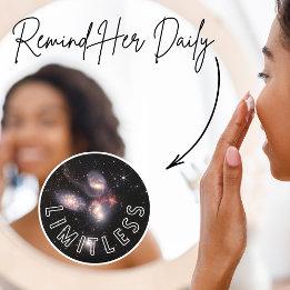 Limitless Inspirational Round Window Cling