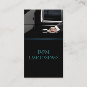 Limo Service Driver, Cab, Taxi Business Card