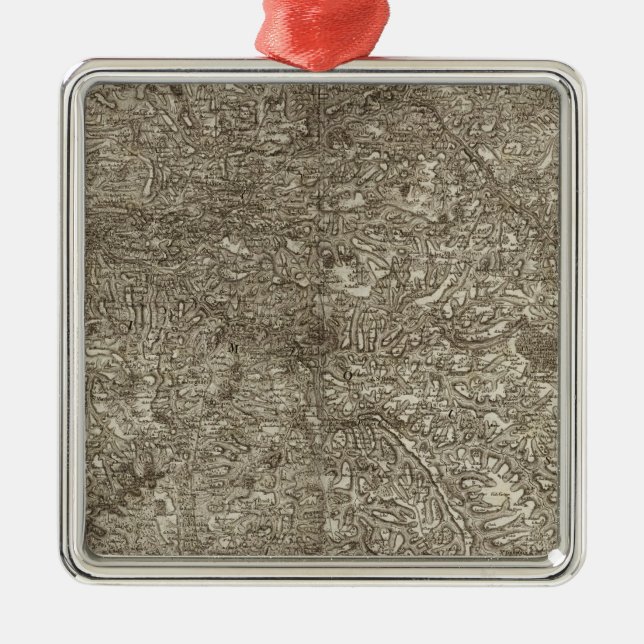 Limoges Metal Tree Decoration (Front)