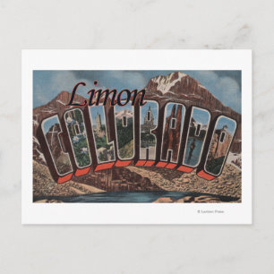 Limon, ColoradoLarge Letter ScenesLimon, CO Postcard