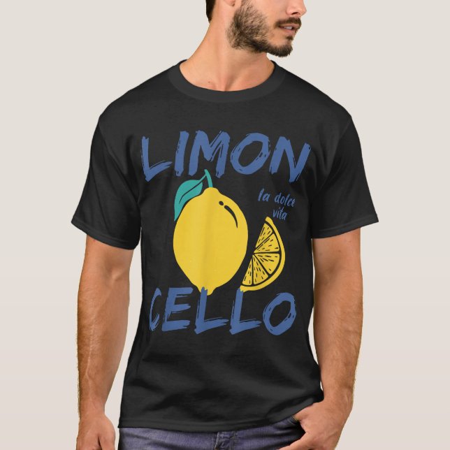 Limoncello Amalfi Coast Italy Vacation Preppy  T-Shirt (Front)