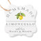 Limoncello Beverage Label
