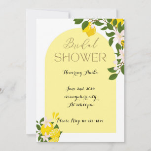 LIMONCELLO BRIDAL SHOWER INVITATION