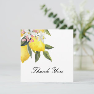 LIMONCELLO BRIDAL SHOWER THANK YOU CARD