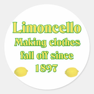 Limoncello Classic Round Sticker