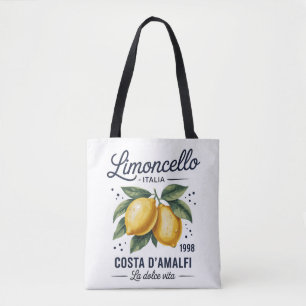 Limoncello Costa d’Amalfi La Dolce Vita Tote Bag