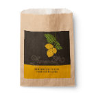 Limoncello faux chalkboard label