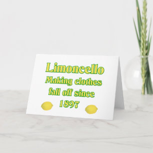 Limoncello Holiday Card