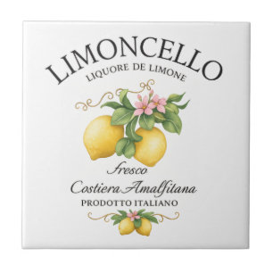 Limoncello Italy Amalfi Coast Tile