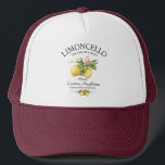 Limoncello Italy Amalfi Coast Trucker Hat<br><div class="desc">Limoncello Italy Amalfi Coast Trucker Golf Baseball Hat Cap</div>