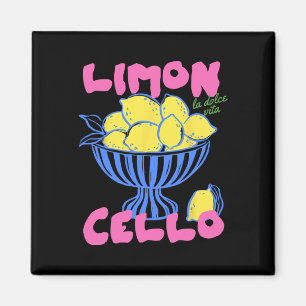 Limoncello Italy Lemons Amalfi Coast Vacation Trip Magnet