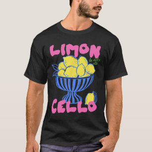 Limoncello Italy Lemons Amalfi Coast Vacation Trip T-Shirt