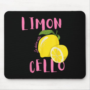 Limoncello La Dolce Vita Italian Lemon Mouse Mat