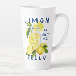 Limoncello La Dolce Vita  Italy Lover Latte Mug