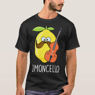 Limoncello Liqueur Cello Music Instrument  T-Shirt